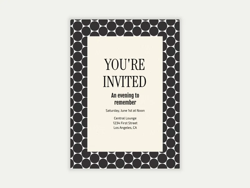 Modern Dots - awards_ceremony - Invitation
