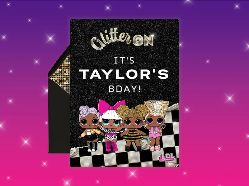 L.O.L Surprise!: So Fabulous - lol_surprise - Invitation