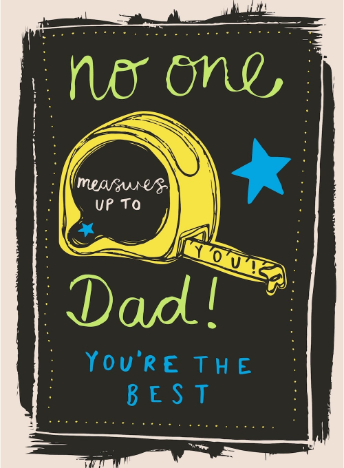 Measure Up - fathers_day_cards - Card