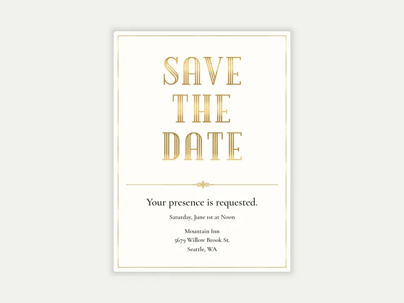 Mosaic Celebration - business_save_the_date - Invitation