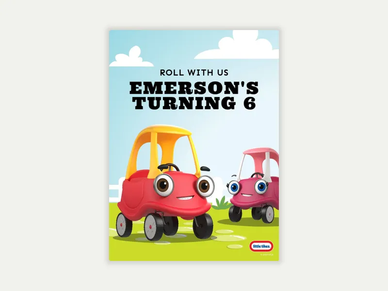 Little Tikes: Cozy Coupe - little_tikes - Invitation