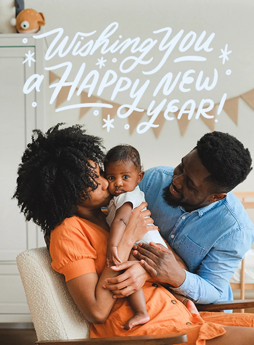 New Year Wishes (Photo) - design_your_own_cards - Card