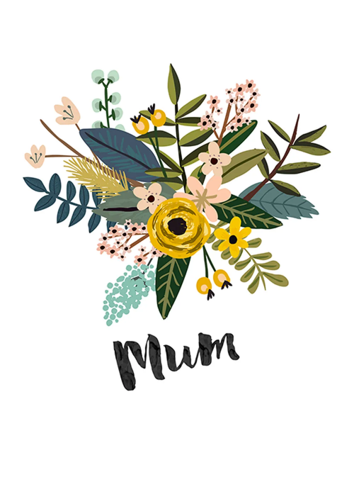 Mum Bouquet Mother's Day - mothers_day_cards - Card