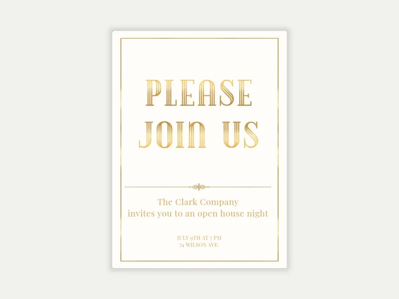 Mosaic Celebration - open_house - Invitation