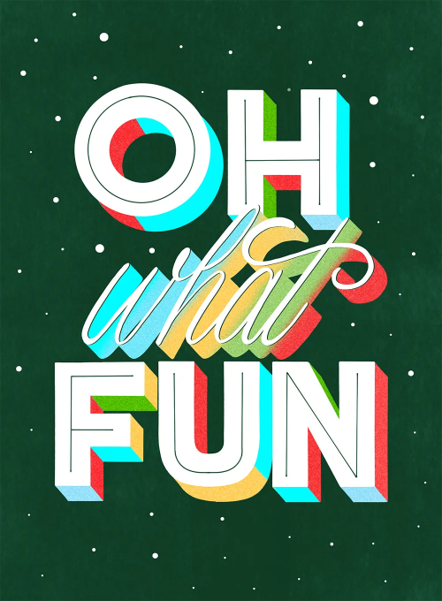 Oh What Fun - christmas_cards - Card