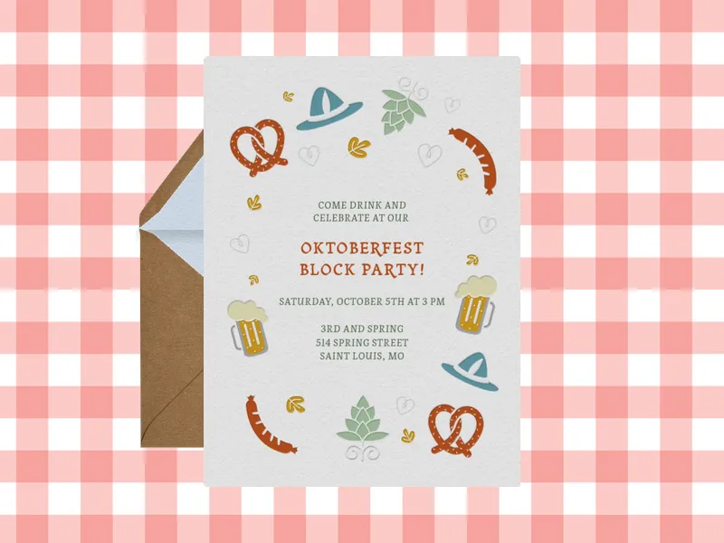 Oktoberfest Press - oktoberfest - Invitation