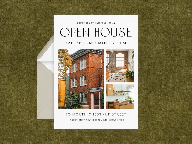 Open Welcome (Photo) - open_house - Invitation