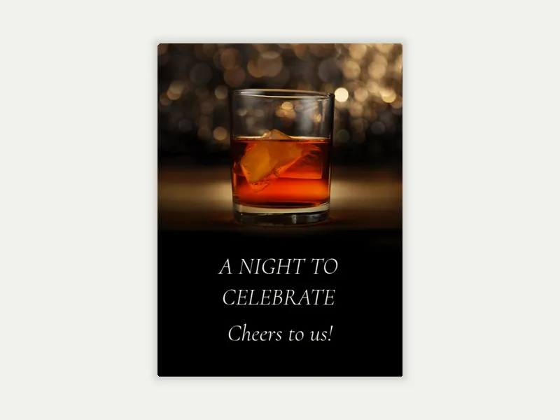 On the Rocks - joint_bach_party - Invitation
