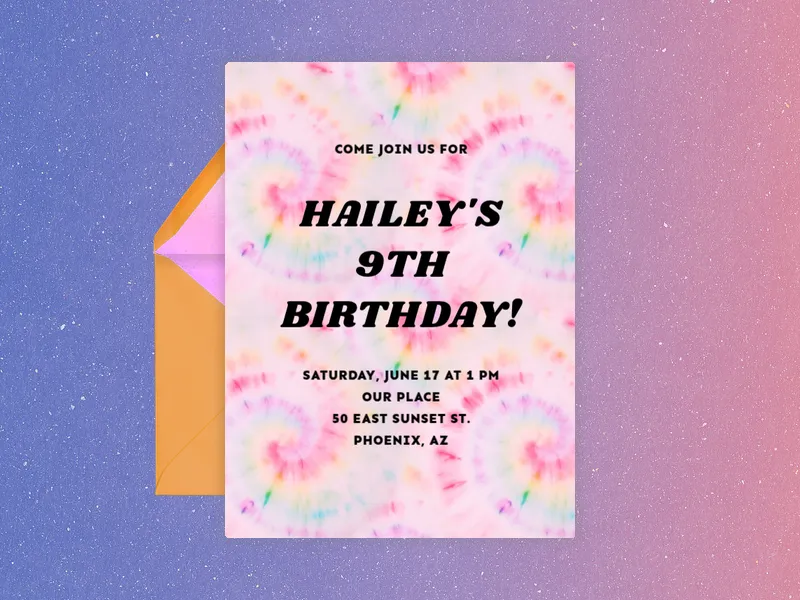 Pastel Swirl - featured - Invitation
