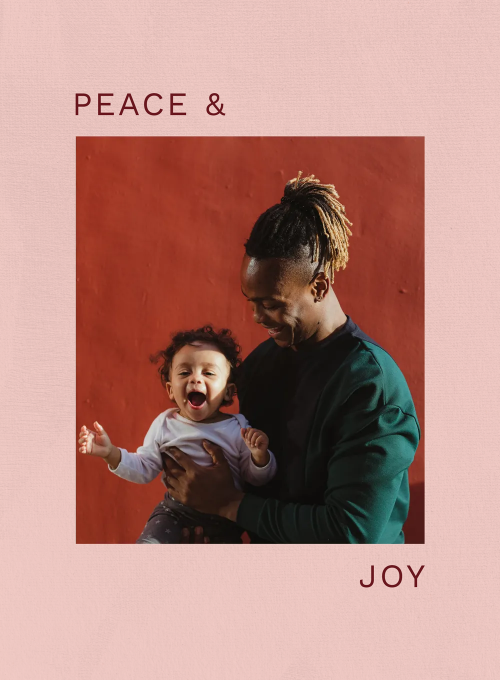 Peace & Joy Forever (Photo) - christmas_cards - Card