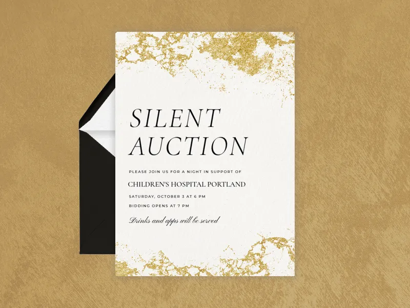 Precious Metals - charity_fundraisers - Invitation