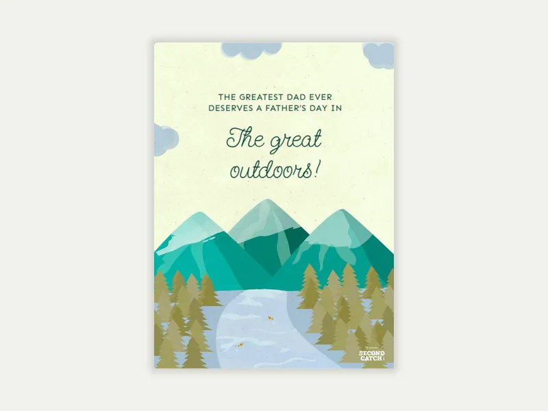 Second Catch: The Great Outdoors - second_catch - Invitation