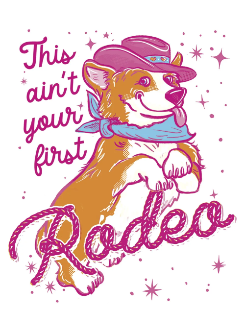 Rodeo Pup - love_friendship_cards - Card