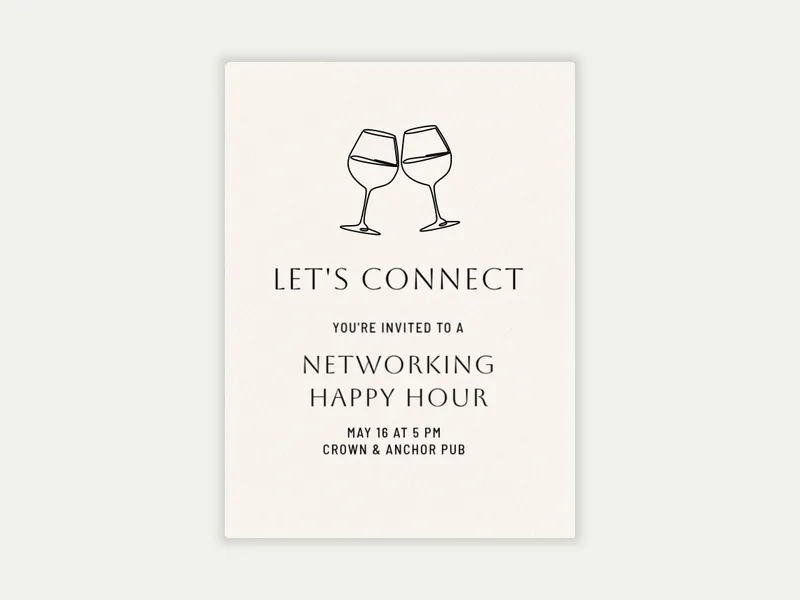 Sauvignon Blanc - happy_hour - Invitation