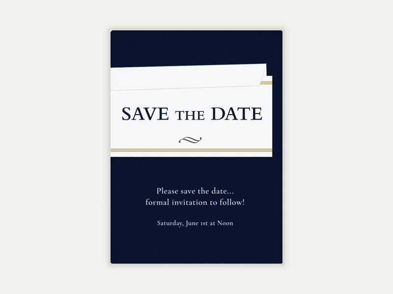 Save the Date Invitation - business_save_the_date - Invitation