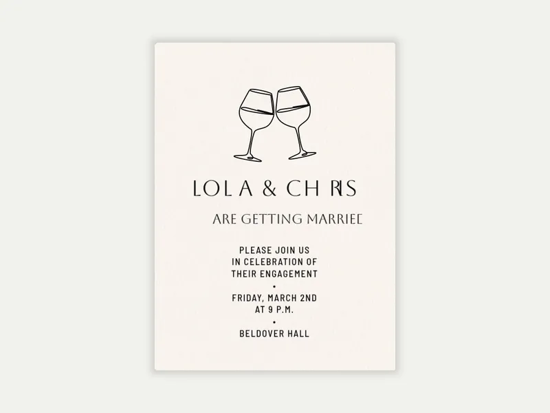 Sauvignon Blanc - welcome_party - Invitation