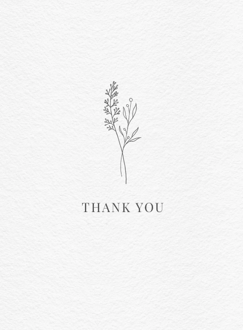 Simple Sprigs - thankyou_cards - Card