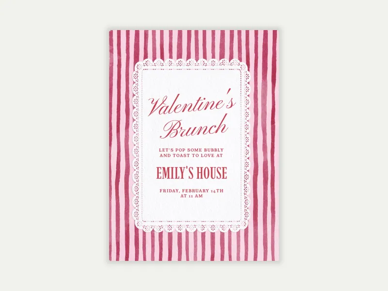 Sips & Stripes - valentines_day - Invitation