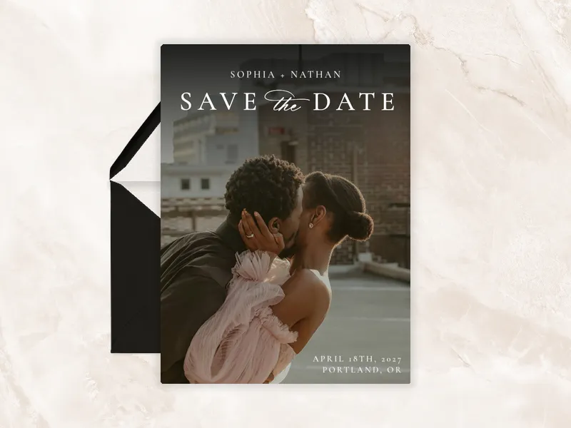 Simply in Love (Photo) - save_the_date_shop - Invitation