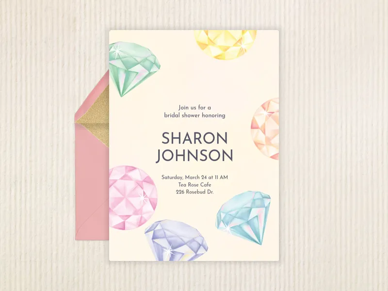 She's A Diamond - featured - Invitation