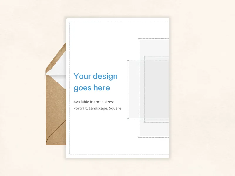 Upload Your Own Design (Simple Kraft) - weddings - Invitation