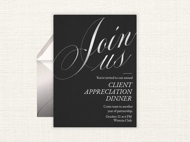 Soaring Script - appreciation_events - Invitation