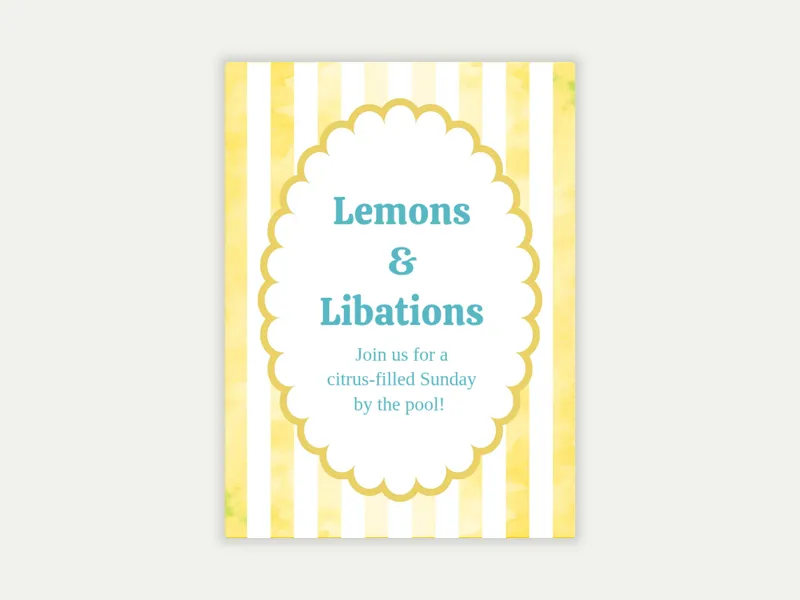 Sips & Stripes - brunch_lunch - Invitation