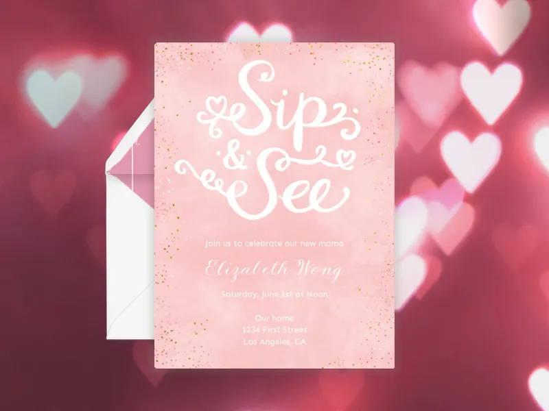 Sip and See - sip_and_see - Invitation