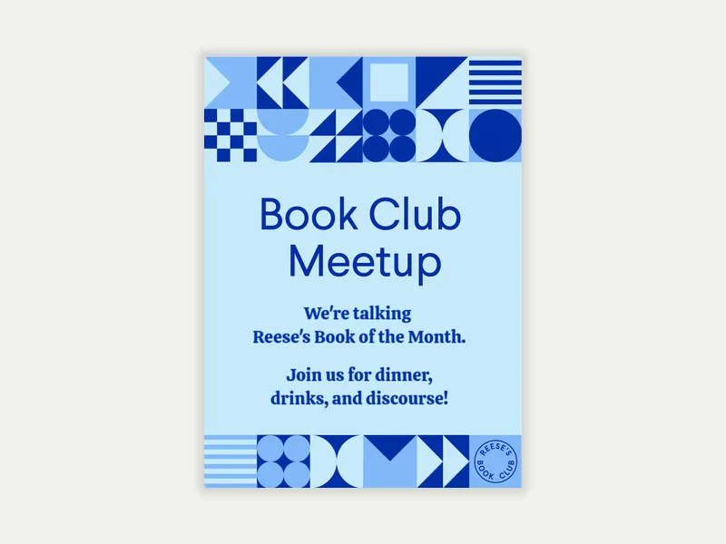 Reese’s Book Club: Storytime Meetup - reeses_book_club - Invitation