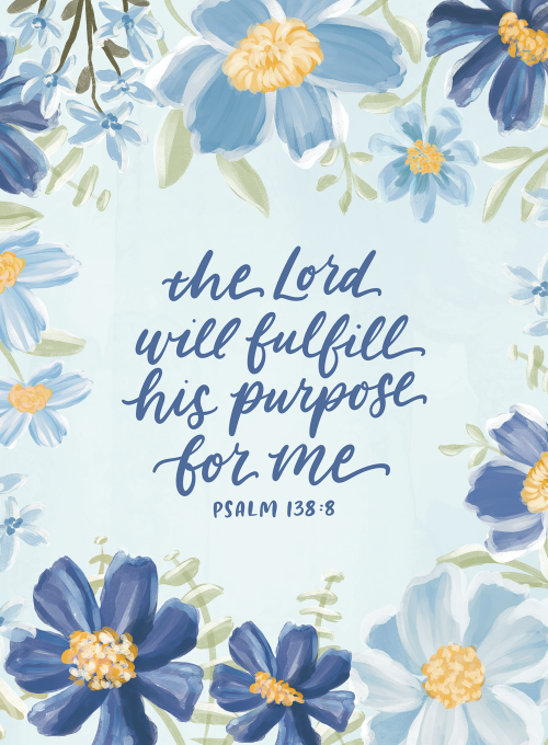 Soft Blooms - religious_and_inspirational_cards - Card