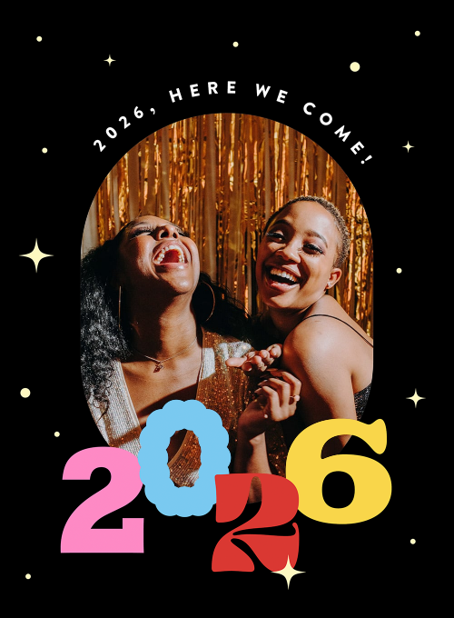 Sparkling New Year (Photo) - design_your_own_cards - Card
