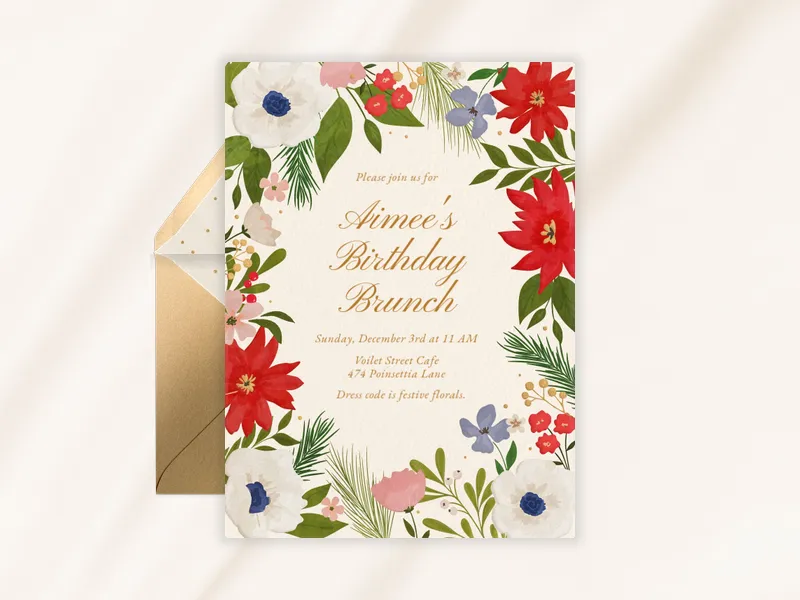 Camellia Fields - brunch_lunch - Invitation