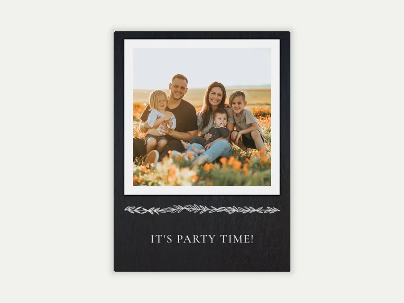 Styled Slate (Photo) - get_togethers - Invitation