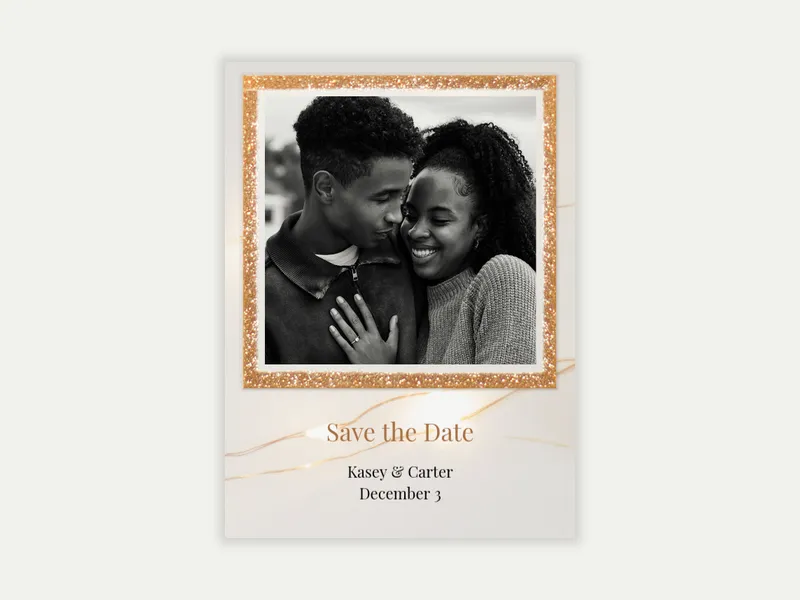 Styled Photo Garland (Photo) - wedding_dyo_uyo - Invitation