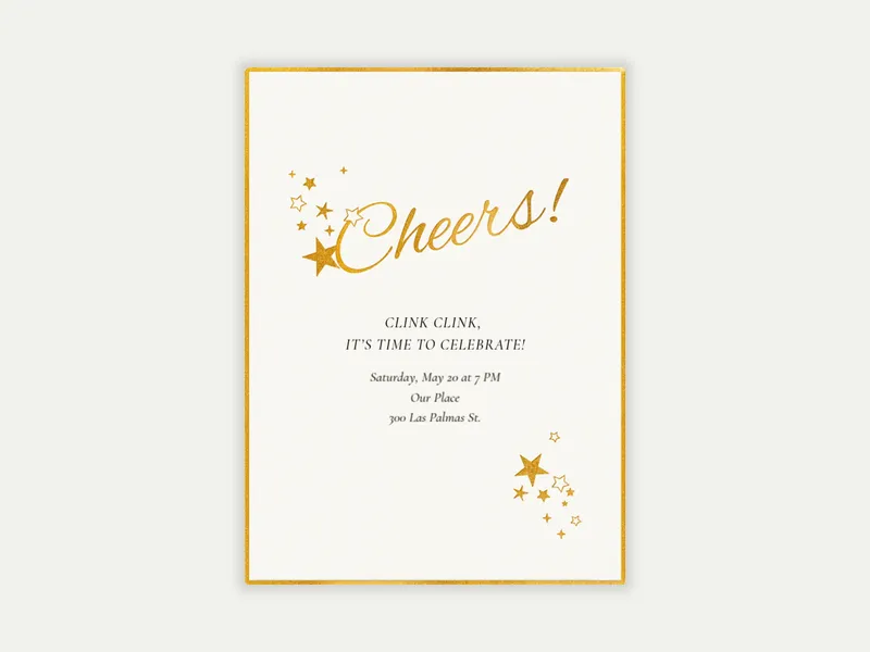 Sweet Stars - awards_ceremony - Invitation