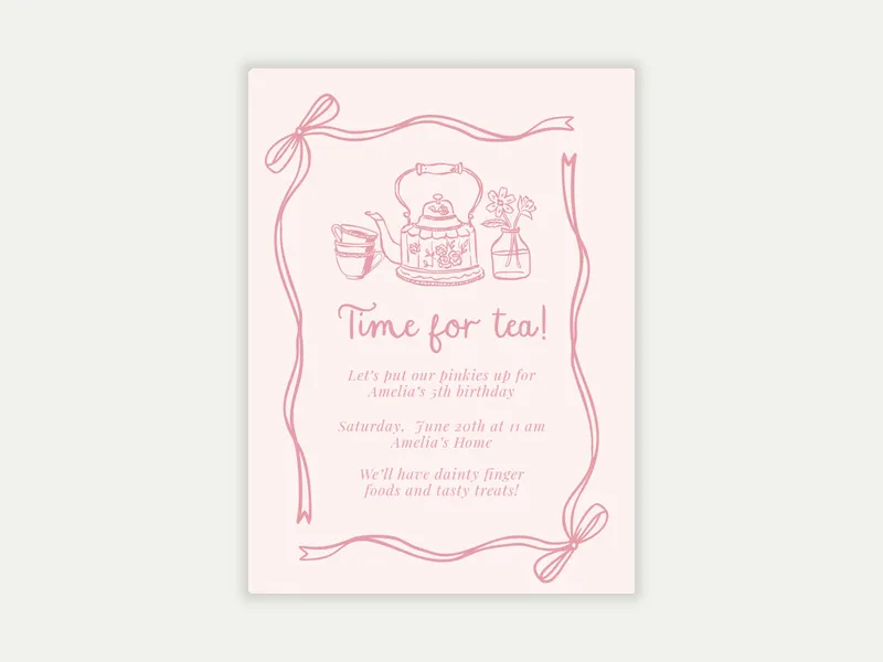 Sweet Tea - featured - Invitation