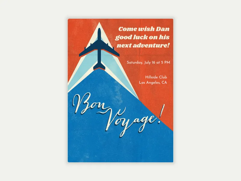 Take Flight - featured - Invitation