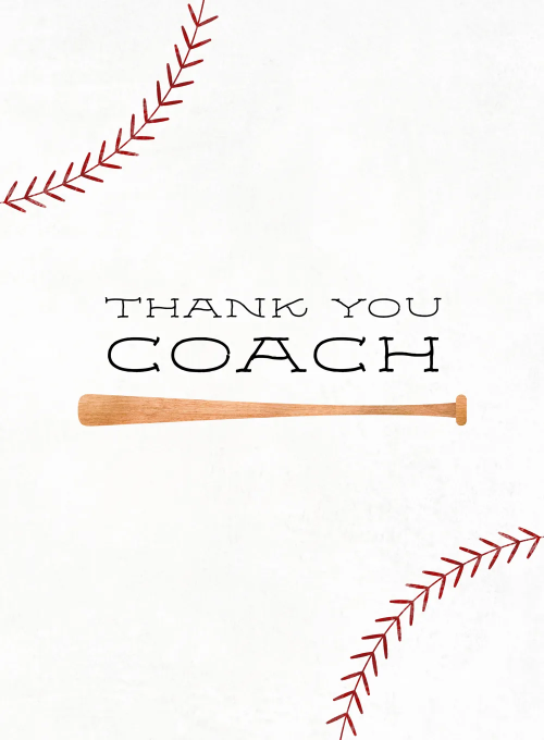 Thank You Coach - thankyou_cards - Card
