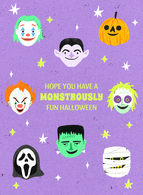 The Usual Suspects - halloween_cards - Card