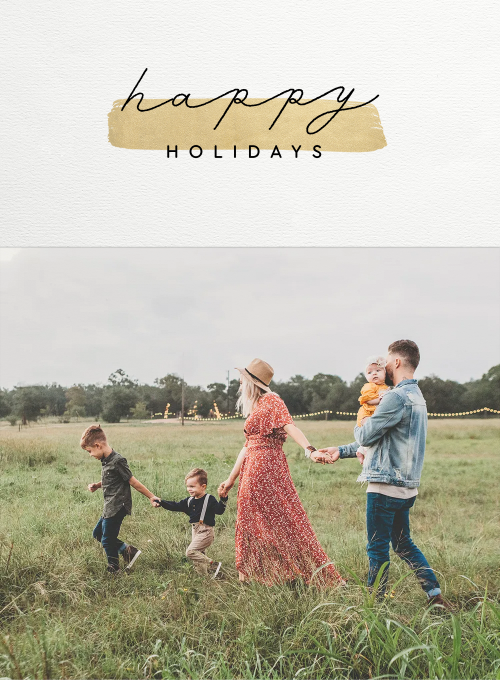 The Merriest of All (Photo) - design_your_own_cards - Card