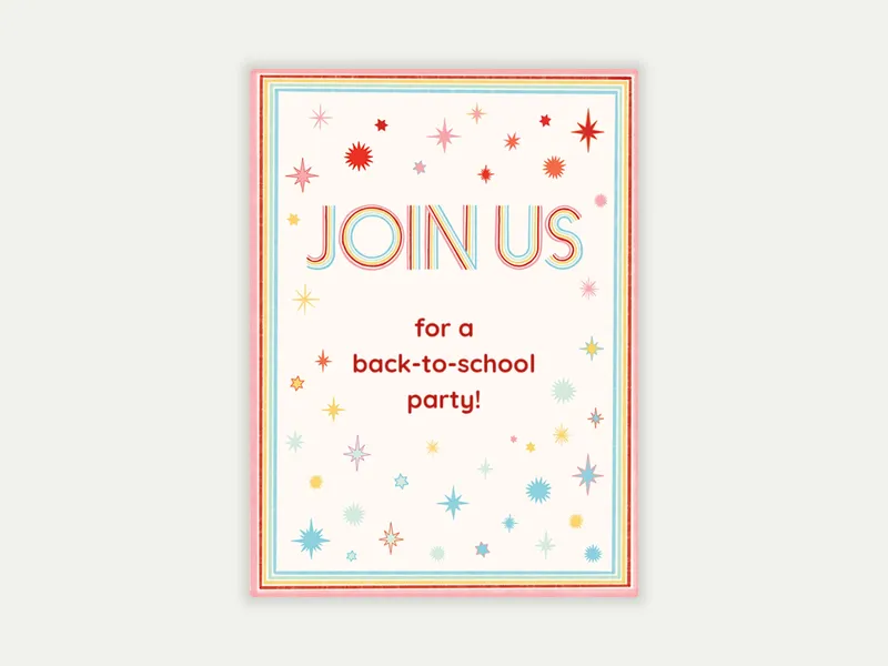 Summer Solstice Stars - featured - Invitation