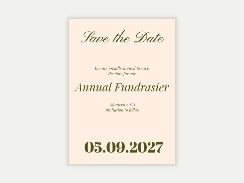 Tonal Jubilee - Save the Date - business_save_the_date - Invitation