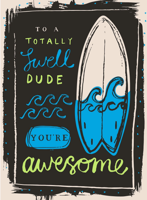 Totally Swell - fathers_day_cards - Card