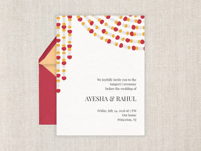 Toran (Wedding) - family_gathering - Invitation