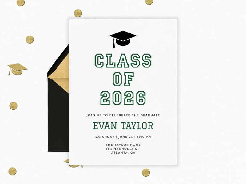 Varsity Grad - celebration_and_ceremonies - Invitation