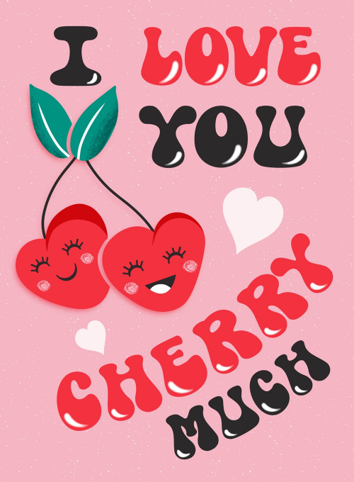 Cherry in Love - sending_love_cards - Card