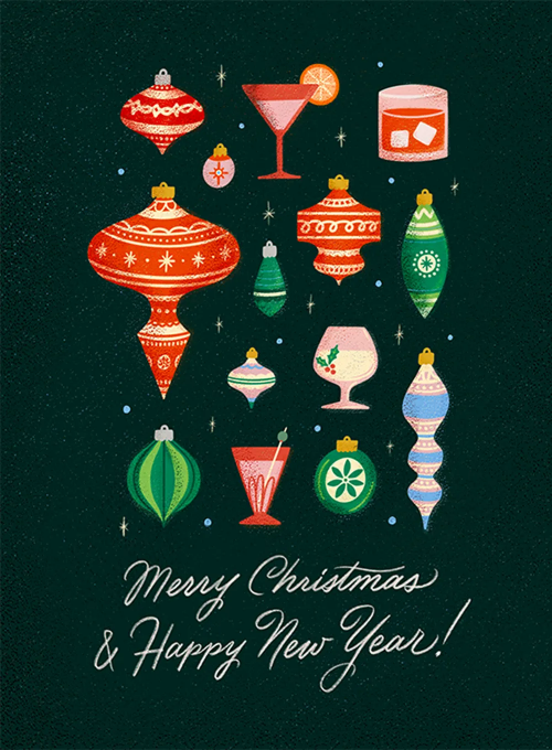 Vintage Ornament - christmas_cards - Card