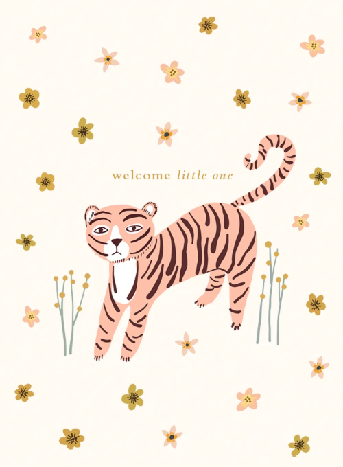 Wild Welcome - baby_shower_cards - Card