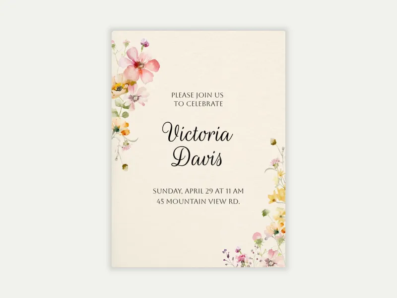 Wild Blush - post_wedding_brunch - Invitation
