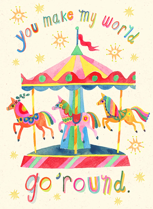 World Go ‘Round - just_because_cards - Card
